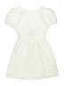 Zara Solid White Ivory Dress Size 10 - photo 1