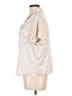 Crescent Ivory Short Sleeve Blouse Size L - photo 5