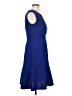 Evan Picone Solid Blue Casual Dress Size 10 - photo 4