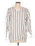 The Limited Ivory Long Sleeve Blouse Size L - photo 1
