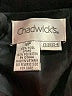 Chadwicks 100% Wool Solid Black Wool Skirt Size 10 (petite) - photo 4