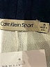 Calvin Klein 100% Cotton Ivory Casual Pants Size S - photo 3