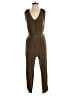 Leifsdottir Chevron-herringbone Brown Green Jumpsuit Size 0 - photo 1