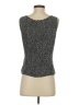 Escada 100% Polyester Gray Sleeveless Top Size 34 waist - photo 2