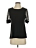 Les Amis Black Short Sleeve Top Size S - photo 1