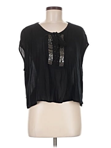 Mango Short Sleeve Blouse (view 1)