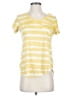 Studio 1886 Yellow Short Sleeve Top Size S - photo 1