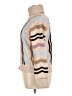 ASPEN Stripes Tan Turtleneck Sweater Size XL - photo 5