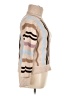 ASPEN Stripes Tan Turtleneck Sweater Size XL - photo 4