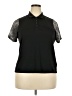 Antigua 100% Polyester Black Short Sleeve Top Size XXL - photo 1