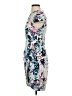 Bebe Print Blue Cocktail Dress Size 4 - photo 5