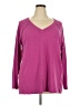 Wildfox Purple Pullover Sweater Size XXL - photo 1