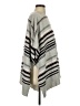 Ann Taylor LOFT Stripes Gray Poncho Size XS - Sm - photo 4