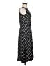 Swann Polka Dots Black Casual Dress Size M - photo 4