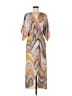 Lezat 100% Polyester Tan Casual Dress Size S - photo 1