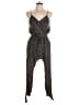 Dress Forum 100% Rayon Tweed Gray Jumpsuit Size L - photo 1