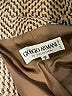 Giorgio Armani Houndstooth Brown Wool Blazer Size EU (IT) 40 / US 4 - photo 6