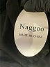 Naggoo 100% Polyester Solid Black Formal Skirt Size M - photo 5