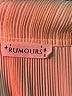 RUMOURS 100% Polyester Color Block Ivory Long Sleeve Blouse Size S - photo 7