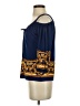 Cache Blue 3/4 Sleeve Blouse Size XS - photo 5