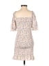 Shein 100% Polyester Tweed White Cocktail Dress Size 2 - photo 2