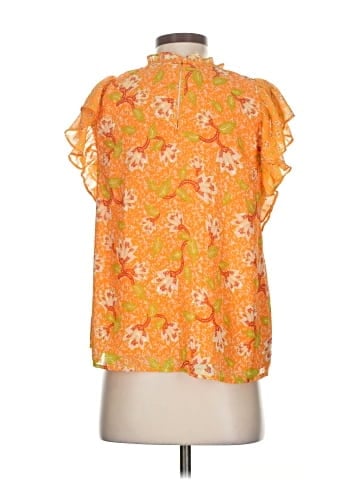 Maison d' Amelie Short Sleeve Blouse (view 2)