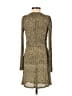 MNG 100% Polyester Animal Print Brown Casual Dress Size 2 - photo 2