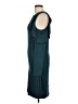 Three Dots Solid Teal Casual Dress Size L - photo 5