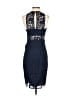 Likely 100% Polyester Blue Cocktail Dress Size 4 - photo 2