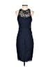 Likely 100% Polyester Blue Cocktail Dress Size 4 - photo 1