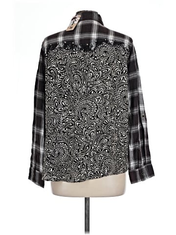 Lola P. 3/4 Sleeve Button-Down Shirt (view 2)