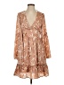 Mittoshop 100% Polyester Tan Casual Dress Size S - photo 1