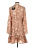 Mittoshop 100% Polyester Tan Casual Dress Size S - photo 2
