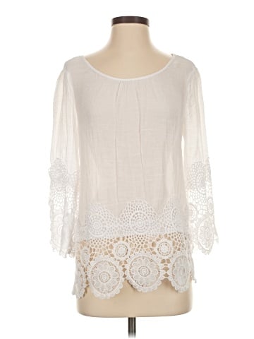 Unique Spectrum 3/4 Sleeve Blouse (view 1)