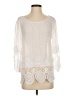 Unique Spectrum Ivory 3/4 Sleeve Blouse Size S - photo 1