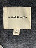 Thread & Supply 100% Polyester Plaid Gray Jacket Size M - photo 6