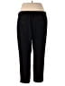 Banana Republic 100% Polyester Solid Black Track Pants Size XL - photo 2