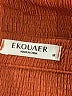 Ekouaer Orange Long Sleeve Blouse Size M - photo 7