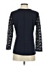 Ann Taylor Black 3/4 Sleeve Top Size S - photo 2