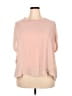 Zara 100% Polyester Pink Short Sleeve Top Size XXL - photo 1