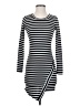 S.O.R.A.D. by A Stripes Black Casual Dress Size XS - photo 1