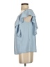 Unbranded 100% Polyester Blue Short Sleeve Top Size S - photo 5