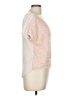 Fresh Brewed 100% Polyester Tweed Pink Short Sleeve T-Shirt Size M - photo 4