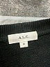 A.L.C. 100% Cotton Polka Dots Black Pullover Sweater Size XS - photo 6