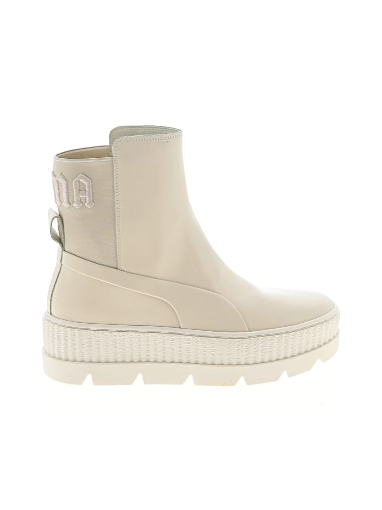 Pre-owned Fenty X Puma Boots In Brown