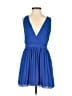 Superdown 100% Polyester Solid Blue Cocktail Dress Size S - photo 1