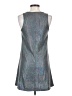 TOBI Metallic Silver Gray Cocktail Dress Size S - photo 2