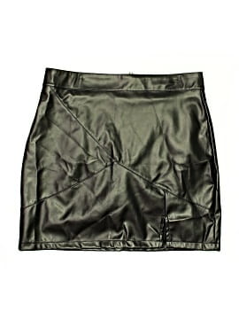 Assorted Brands Faux Leather Skirt
