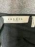 Sandro 100% Linen Black 3/4 Sleeve Top Size Sm (1) - photo 6