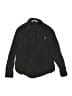 H&M 100% Cotton Solid Black Long Sleeve Button-Down Shirt Size 8 - photo 1